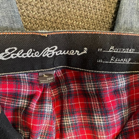Eddie Bauer Flannel-Lined Jeans - Never Worn   [Free Shipping] - Picture 3 of 6